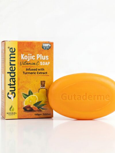 Kojic Acid Soap Bar (Pack of 3) – Brightening & Cleansing Soap for Dull Skin – Gentle Exfoliating Bar for Smooth, Even-Looking Skin (Face & Body Use)