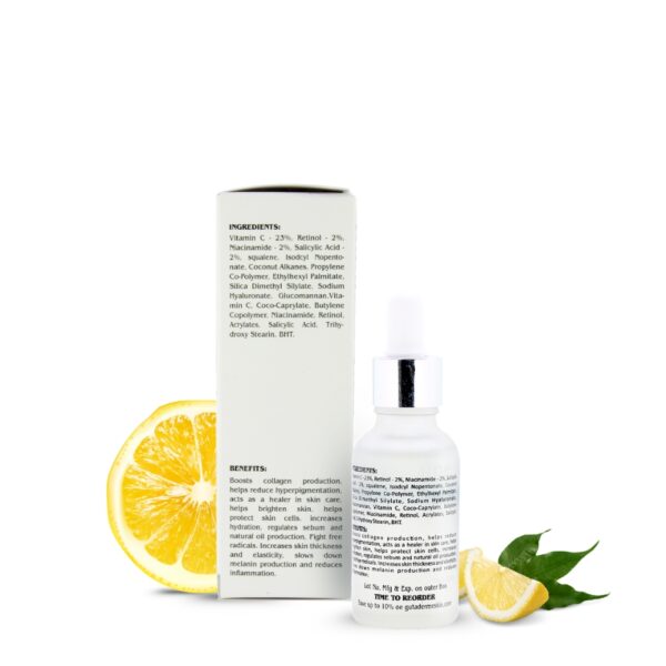 23% Vitamin C + Retinol Serum | Anti-Aging, Glow Boost, Fine Line Repair - 30ml / 1 fl.oz - Image 10