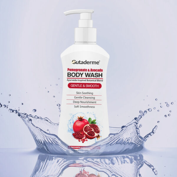 Pomegranate & Avocado Body Wash –16.91 fl.oz | 500ml - Hydrating & Gentle Cleanser with Aloe Vera & Shea Butter for Soft, Smooth Skin – Sulfate & Paraben Free Shower Gel for Men & Women. - Image 12