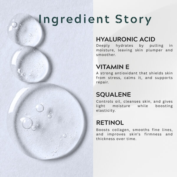 Squalene + Hyaluronic Acid Serum Supreme - 30ml / 1 fl.oz - Image 4