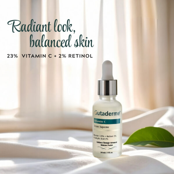 23% Vitamin C + Retinol Serum | Anti-Aging, Glow Boost, Fine Line Repair - 30ml / 1 fl.oz - Image 8