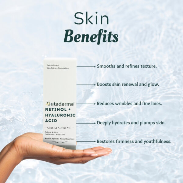 Retinol + Hyaluronic Acid Serum Supreme – 30ml / 1 fl.oz - Image 9