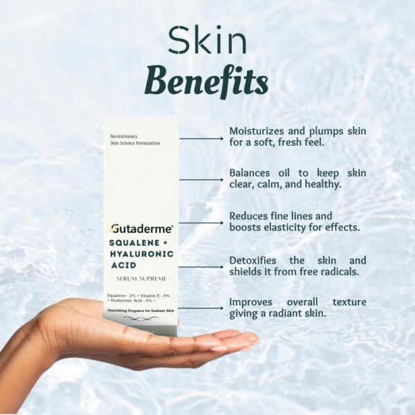 Squalene + Hyaluronic Acid Serum Supreme - 30ml / 1 fl.oz - Image 9