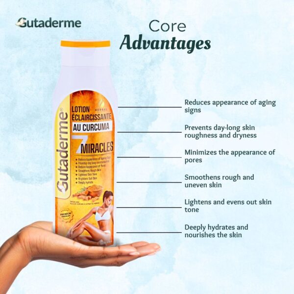 Turmeric Lightening Body Lotion 500ml / 16.9 fl.oz - Image 3